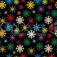 Snowflakes pattern