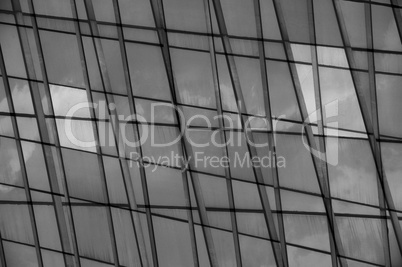 facade glass panel abstract background