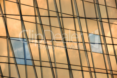 glass panel facade windows background