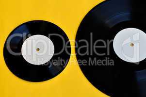 vinyl records lp and single
