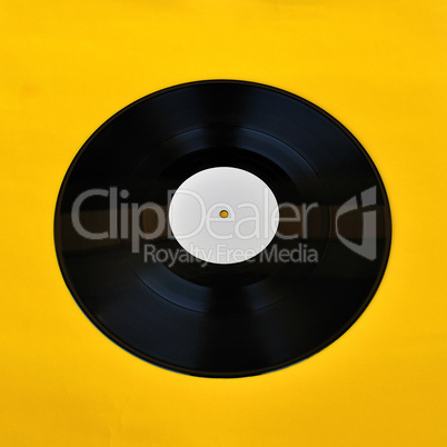 vinyl record white label promo