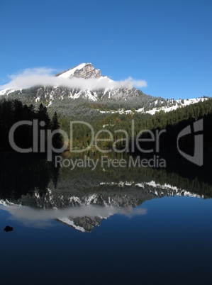 Scenery At Lake Obersee, Glarus