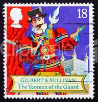 Postage stamp GB 1992 Scene from comic opera