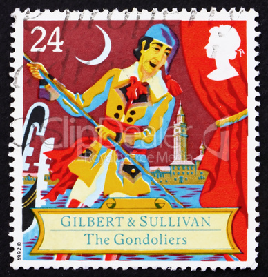 Postage stamp GB 1992 Scene from comic opera