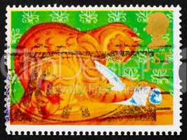 Postage stamp GB 1994 Orlando, the Marmalade Cat
