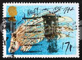 Postage stamp GB 1986 Halley?s Comet