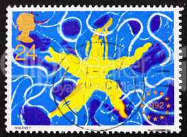 Postage stamp GB 1992 Single European Market