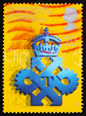 Postage stamp GB 1990 Queen?s Awards for Export and Technologi