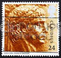 Postage stamp GB 1993 Gold Aureus from Claudius
