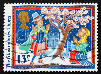 Postage stamp GB 1986 Glastonbury Thorn
