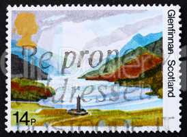 Postage stamp GB 1981 Glenfinnan Highlands, Scotland