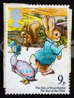 Postage stamp GB 1979 Peter Rabbit
