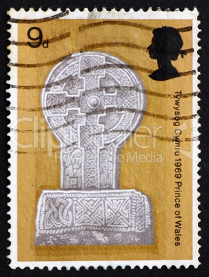 Postage stamp GB 1968 Celtic Cross