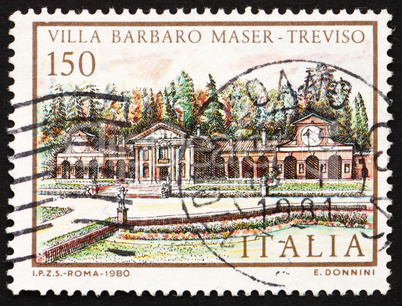 Postage stamp Italy 1980 Villa Barbaro Maser, Treviso