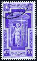 Postage stamp Italy 1933 Angel with Cross