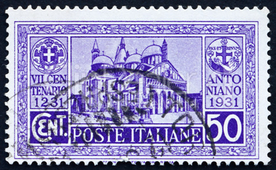 Postage stamp Italy 1931 Basilica of St. Anthony, Padua