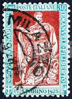 Postage stamp Italy 1928 Emmanuel Philibert, Duke of Savoy, Iron