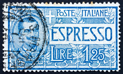 Postage stamp Italy 1926 Victor Emmanuel III, King of Italy