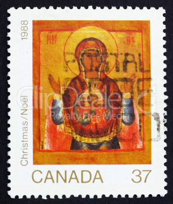 Postage stamp Canada 1988 Conception, Christmas