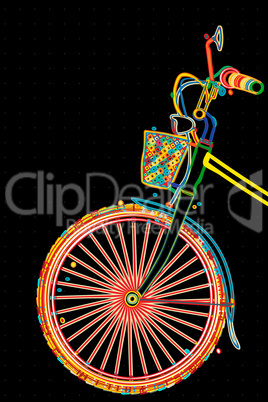 Stylish bicycle