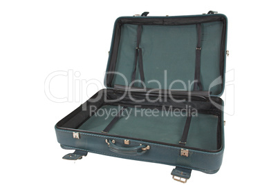 Retro Vintage Suitcase (isolated)