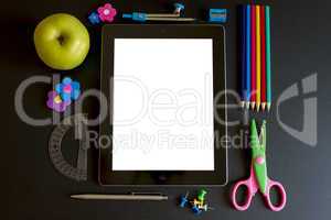 Ipad 3 with school accesories