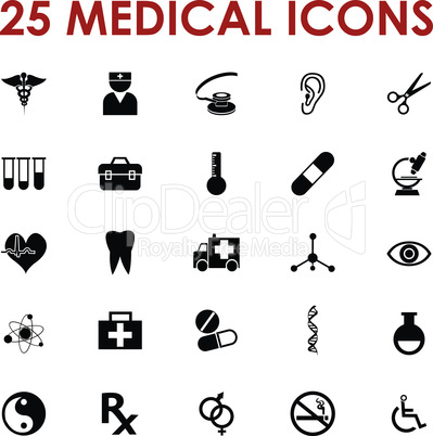 Healthy icons vector