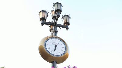 Historic street clock