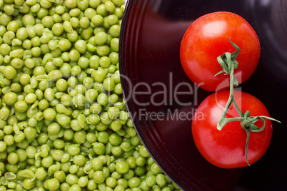 Tomatoes and Peas