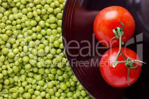 Tomatoes and Peas