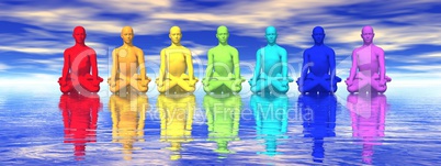 Chakras in meditation