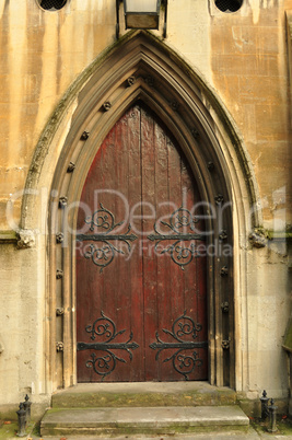 Heath Street Baptist Church door