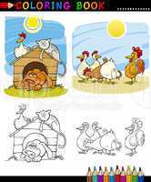 Farm and Companion Animals for Coloring