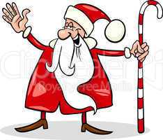 santa claus cartoon christmas illustration