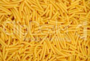 close up of a pile of macaroni