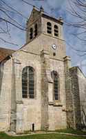 Val d Oise, the old church of Wy dit Joli Village