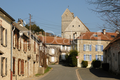 France, the village of Jumeauville  in Les Yvelines