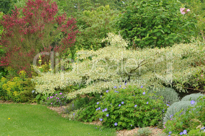 Brittany, le Jardin Lepage in Pleumeur Bodou