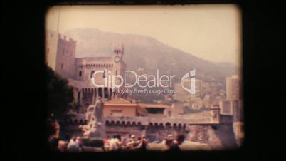Vintage 8mm. Prince's Palace of Monaco