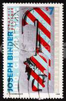 Postage stamp Austria 1998 Joseph Binder, Graphic Artist