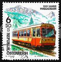 Postage stamp Austria 1998 Pinzgau Railway