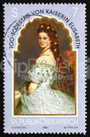 Postage stamp Austria 1998 Elizabeth, Empress of Austria