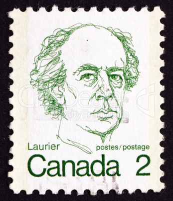 Postage stamp Canada 1973 Sir Wilfrid Laurier