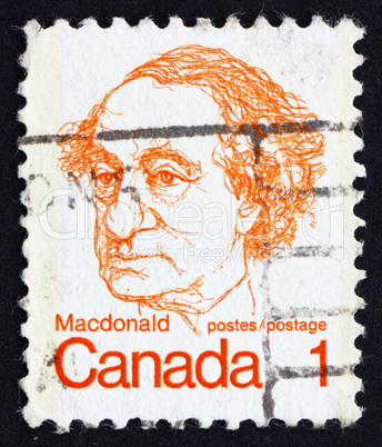 Postage stamp Canada 1973 Sir John A. Macdonald
