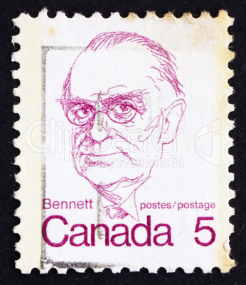 Postage stamp Canada 1973 Richard Bedford Bennett