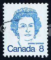 Postage stamp Canada 1973 Queen Elizabeth II