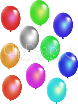 vector balloons