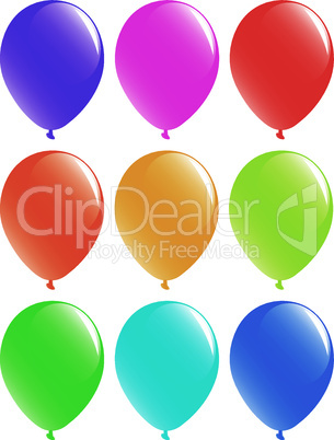 vector  balloons