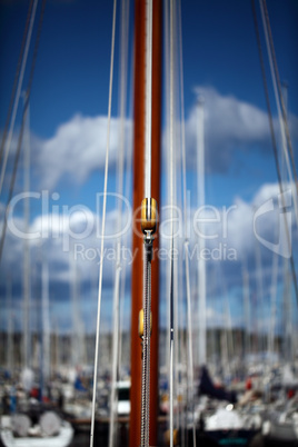 Block vom Segelschiff