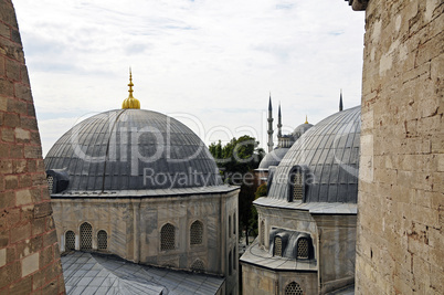 Sultan-Ahmet-Moschee in Istanbul, auch blaue Moschee genannt.